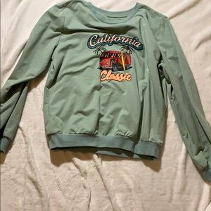 Olive green California classic sweatshirt✨